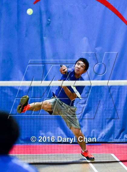 Thumbnail 2 in Almont League Badminton Finals photogallery.