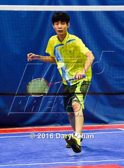 Thumbnail 1 in Almont League Badminton Finals photogallery.