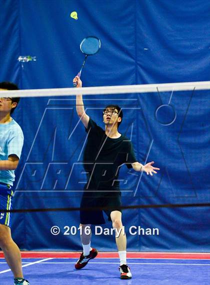 Thumbnail 2 in Almont League Badminton Finals photogallery.