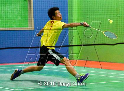 Thumbnail 1 in Almont League Badminton Finals photogallery.