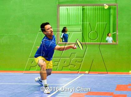 Thumbnail 2 in Almont League Badminton Finals photogallery.