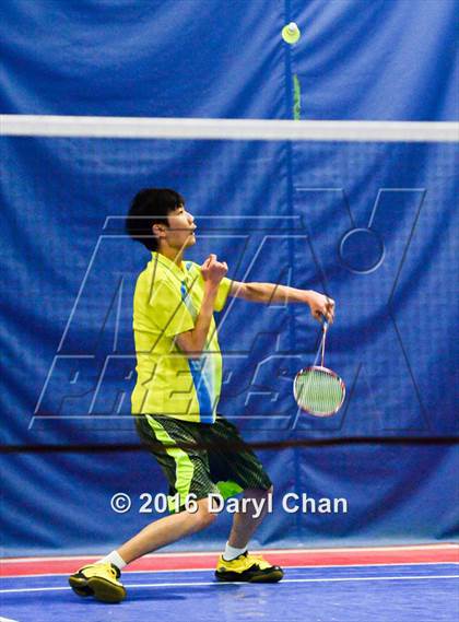 Thumbnail 1 in Almont League Badminton Finals photogallery.