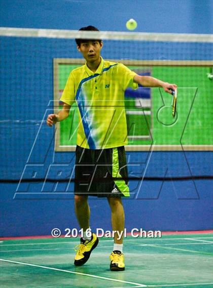 Thumbnail 1 in Almont League Badminton Finals photogallery.