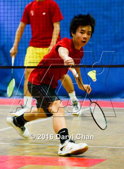 Thumbnail 1 in Almont League Badminton Finals photogallery.