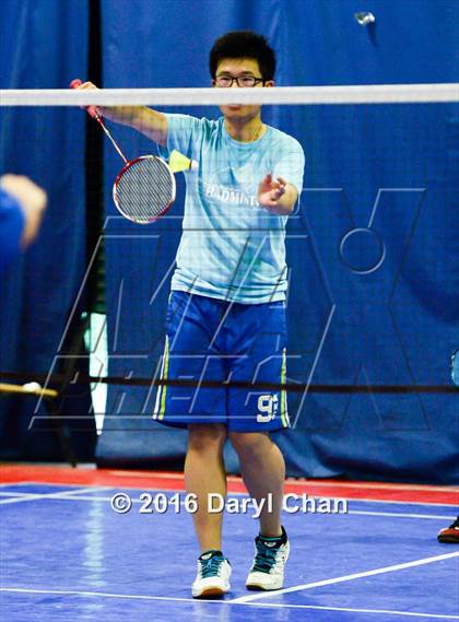 Thumbnail 2 in Almont League Badminton Finals photogallery.