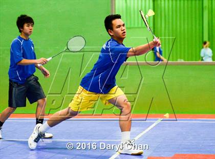 Thumbnail 1 in Almont League Badminton Finals photogallery.