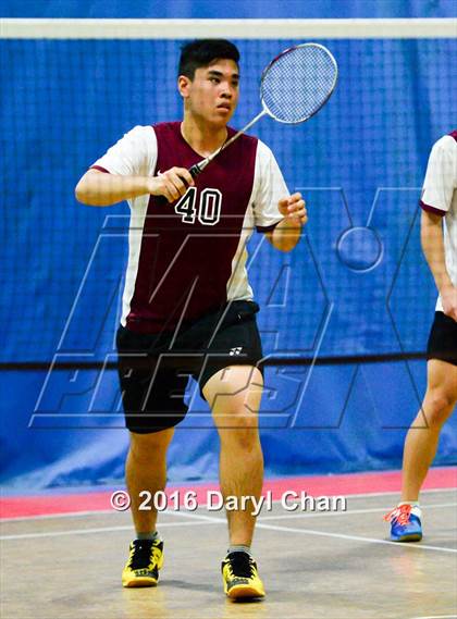 Thumbnail 2 in Almont League Badminton Finals photogallery.