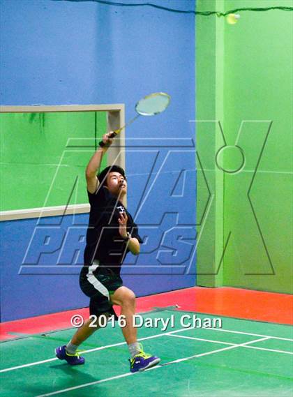Thumbnail 1 in Almont League Badminton Finals photogallery.