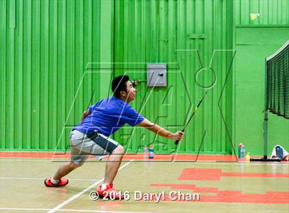 Thumbnail 3 in Almont League Badminton Finals photogallery.