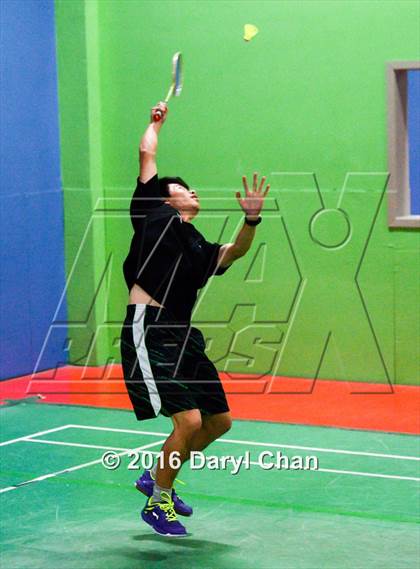 Thumbnail 1 in Almont League Badminton Finals photogallery.