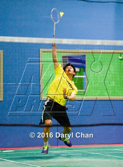 Thumbnail 3 in Almont League Badminton Finals photogallery.