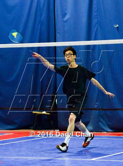 Thumbnail 1 in Almont League Badminton Finals photogallery.
