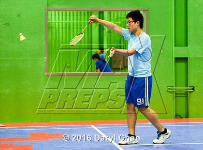 Thumbnail 2 in Almont League Badminton Finals photogallery.