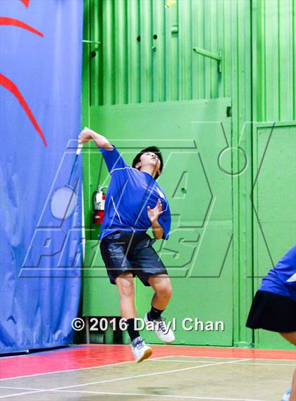 Thumbnail 1 in Almont League Badminton Finals photogallery.