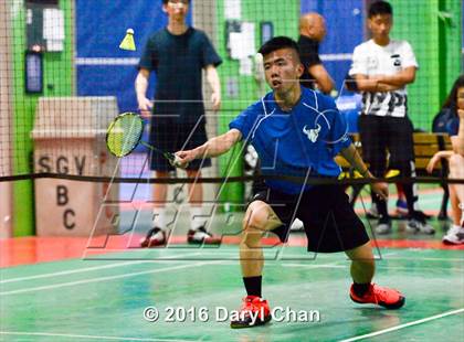 Thumbnail 2 in Almont League Badminton Finals photogallery.