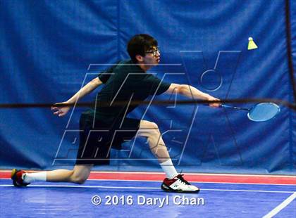 Thumbnail 1 in Almont League Badminton Finals photogallery.