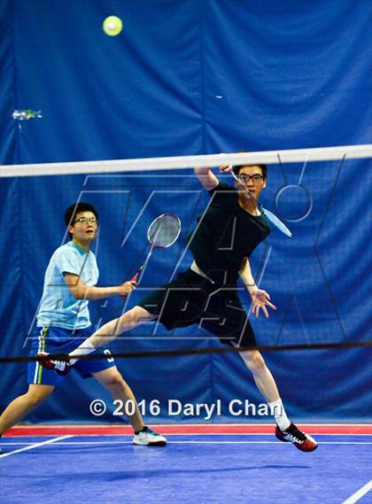 Thumbnail 3 in Almont League Badminton Finals photogallery.