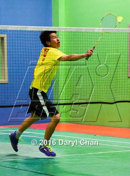 Thumbnail 2 in Almont League Badminton Finals photogallery.