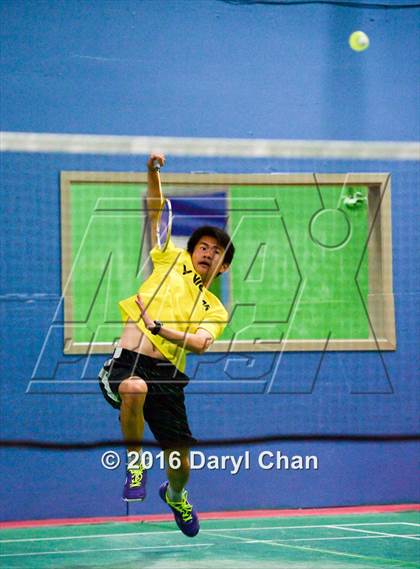 Thumbnail 2 in Almont League Badminton Finals photogallery.
