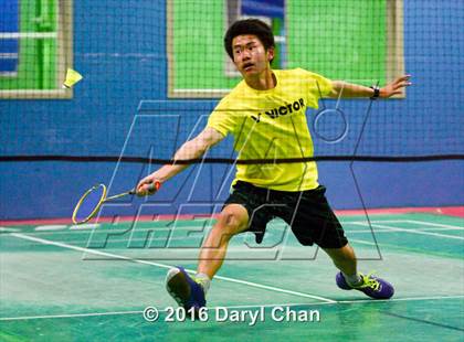 Thumbnail 2 in Almont League Badminton Finals photogallery.