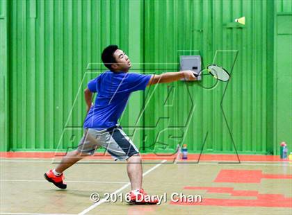 Thumbnail 2 in Almont League Badminton Finals photogallery.