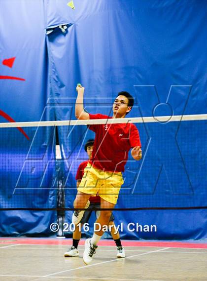 Thumbnail 1 in Almont League Badminton Finals photogallery.