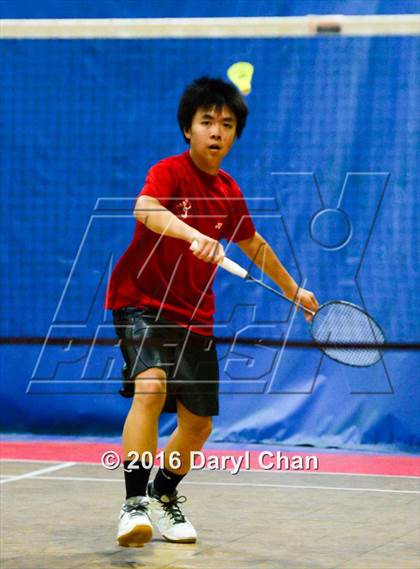 Thumbnail 1 in Almont League Badminton Finals photogallery.