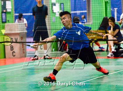 Thumbnail 2 in Almont League Badminton Finals photogallery.