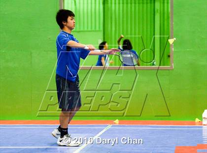 Thumbnail 3 in Almont League Badminton Finals photogallery.
