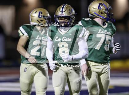 Thumbnail 3 in Cathedral El Paso vs Prestonwood Christian (TAPPS 6A D1 Playoff) photogallery.