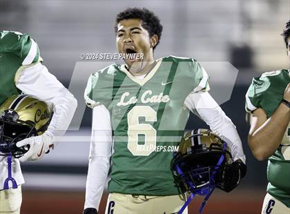 Thumbnail 3 in Cathedral El Paso vs Prestonwood Christian (TAPPS 6A D1 Playoff) photogallery.
