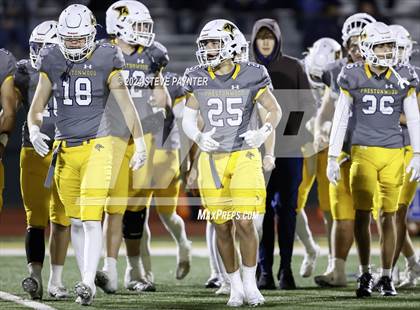 Thumbnail 1 in Cathedral El Paso vs Prestonwood Christian (TAPPS 6A D1 Playoff) photogallery.