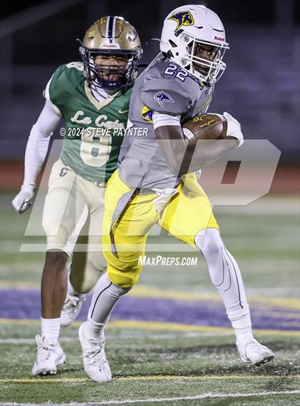 Thumbnail 3 in Cathedral El Paso vs Prestonwood Christian (TAPPS 6A D1 Playoff) photogallery.