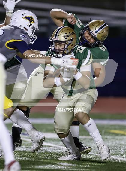 Thumbnail 1 in Cathedral El Paso vs Prestonwood Christian (TAPPS 6A D1 Playoff) photogallery.
