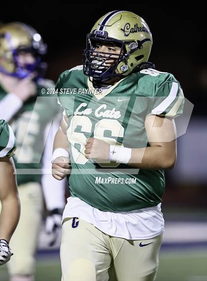 Thumbnail 1 in Cathedral El Paso vs Prestonwood Christian (TAPPS 6A D1 Playoff) photogallery.