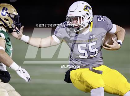 Thumbnail 3 in Cathedral El Paso vs Prestonwood Christian (TAPPS 6A D1 Playoff) photogallery.