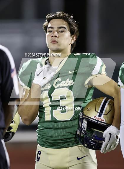 Thumbnail 3 in Cathedral El Paso vs Prestonwood Christian (TAPPS 6A D1 Playoff) photogallery.