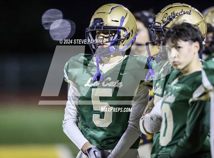 Thumbnail 1 in Cathedral El Paso vs Prestonwood Christian (TAPPS 6A D1 Playoff) photogallery.