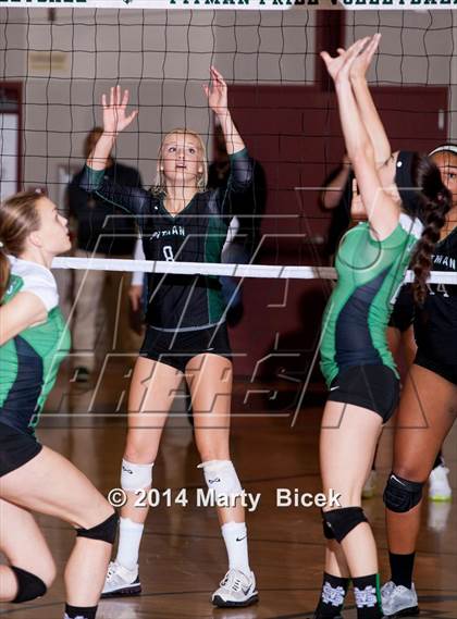 Thumbnail 2 in Pitman vs. St. Mary's (CIF SJS Playoff) photogallery.