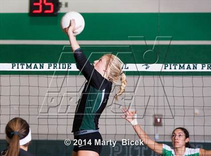 Thumbnail 2 in Pitman vs. St. Mary's (CIF SJS Playoff) photogallery.