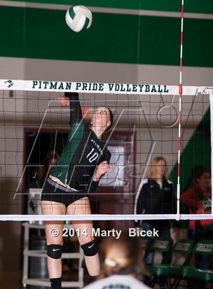 Thumbnail 3 in Pitman vs. St. Mary's (CIF SJS Playoff) photogallery.
