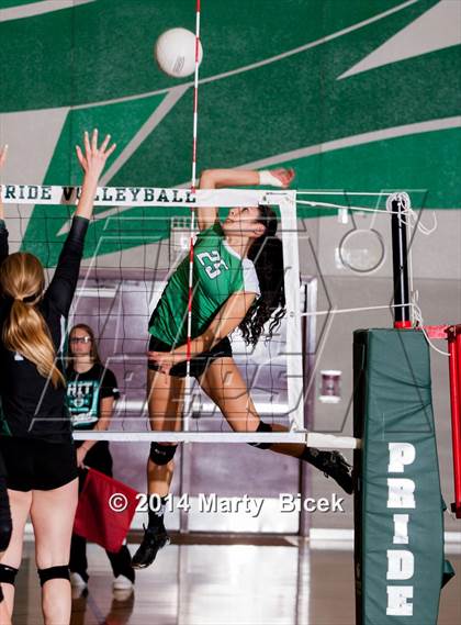 Thumbnail 2 in Pitman vs. St. Mary's (CIF SJS Playoff) photogallery.