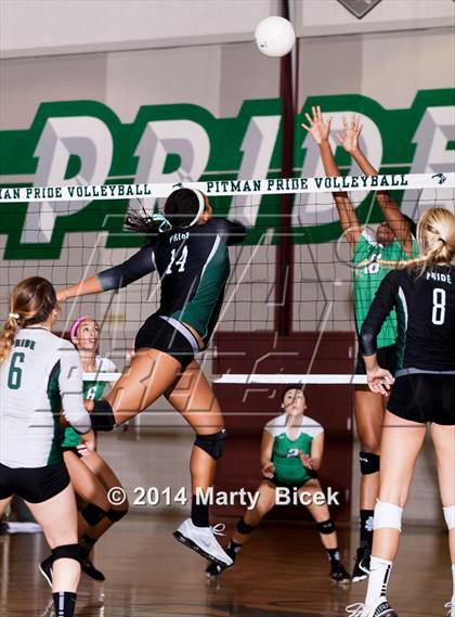 Thumbnail 1 in Pitman vs. St. Mary's (CIF SJS Playoff) photogallery.