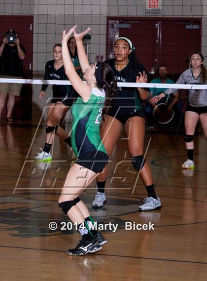 Thumbnail 3 in Pitman vs. St. Mary's (CIF SJS Playoff) photogallery.