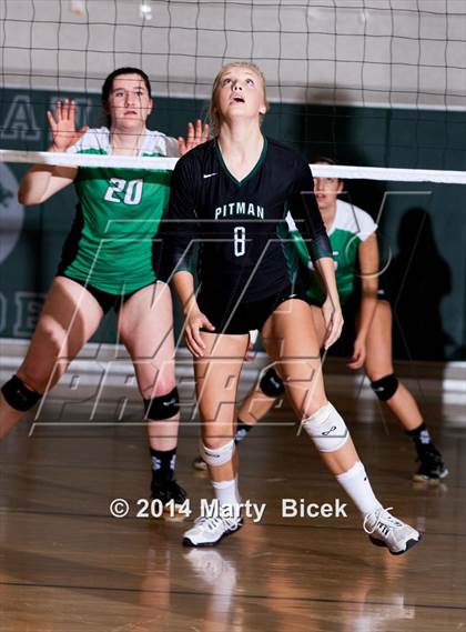 Thumbnail 2 in Pitman vs. St. Mary's (CIF SJS Playoff) photogallery.