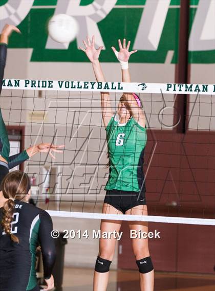 Thumbnail 3 in Pitman vs. St. Mary's (CIF SJS Playoff) photogallery.