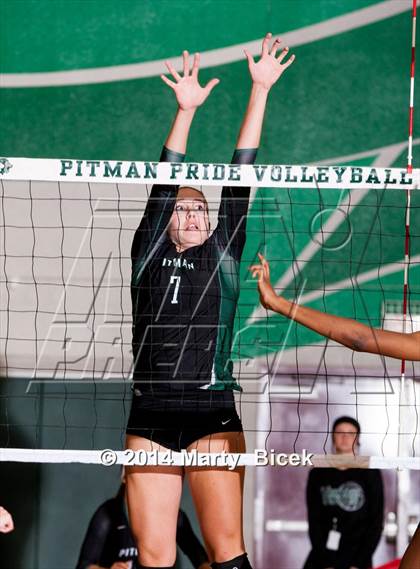 Thumbnail 2 in Pitman vs. St. Mary's (CIF SJS Playoff) photogallery.