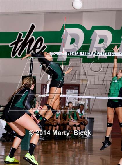 Thumbnail 3 in Pitman vs. St. Mary's (CIF SJS Playoff) photogallery.