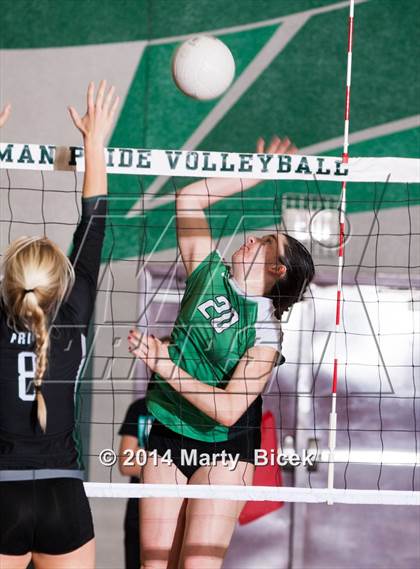 Thumbnail 1 in Pitman vs. St. Mary's (CIF SJS Playoff) photogallery.