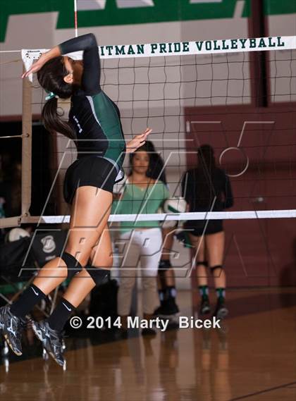 Thumbnail 3 in Pitman vs. St. Mary's (CIF SJS Playoff) photogallery.